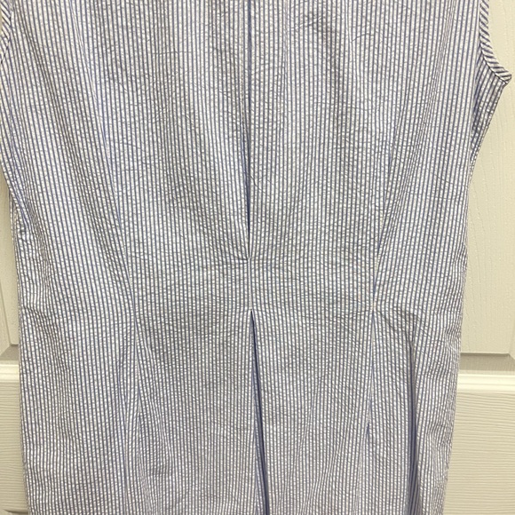 San Cristobal Seersucker Guayabera Dress - Picture 7 of 11